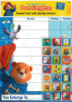 Wholesalers of The Adventures Of Paddington Everyday Reward Chart With Stic toys image