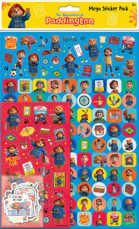 Wholesalers of The Adventures Of Paddington Mega Sticker Pack toys