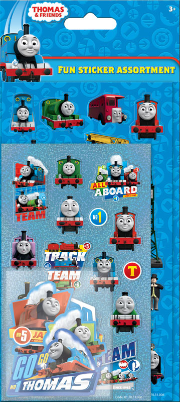 Wholesalers of Thomas & Friends Assortment Pack Stickers toys