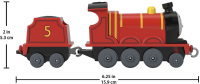 Wholesalers of Thomas And Friends James Metal Engine toys image 2