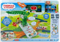 Wholesalers of Thomas Talking Cranky Delivery Set toys image