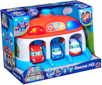Wholesalers of Tiny Teamsterz Tumblers Hq W 3 Cars toys image