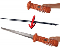 Wholesalers of Tmnt Movie Leonardos Transforming Katana Sword toys image 3