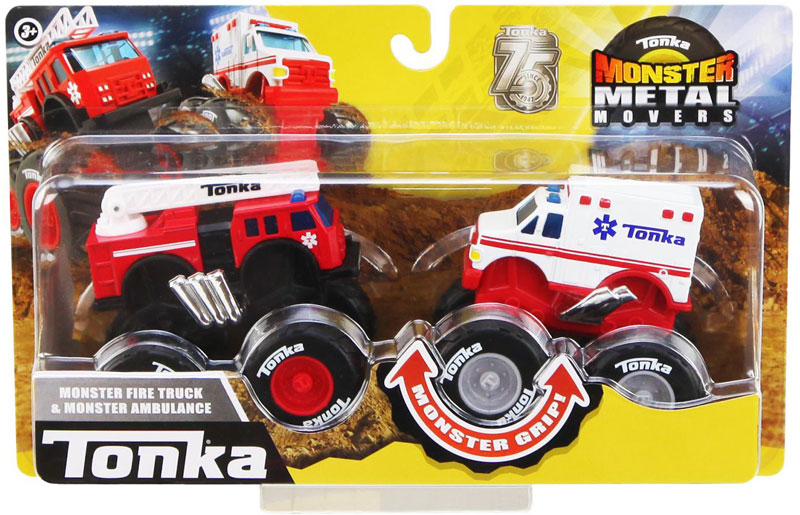 Wholesalers of Tonka - Monster Metal Movers Combo Pack - Emergency Fleet toys