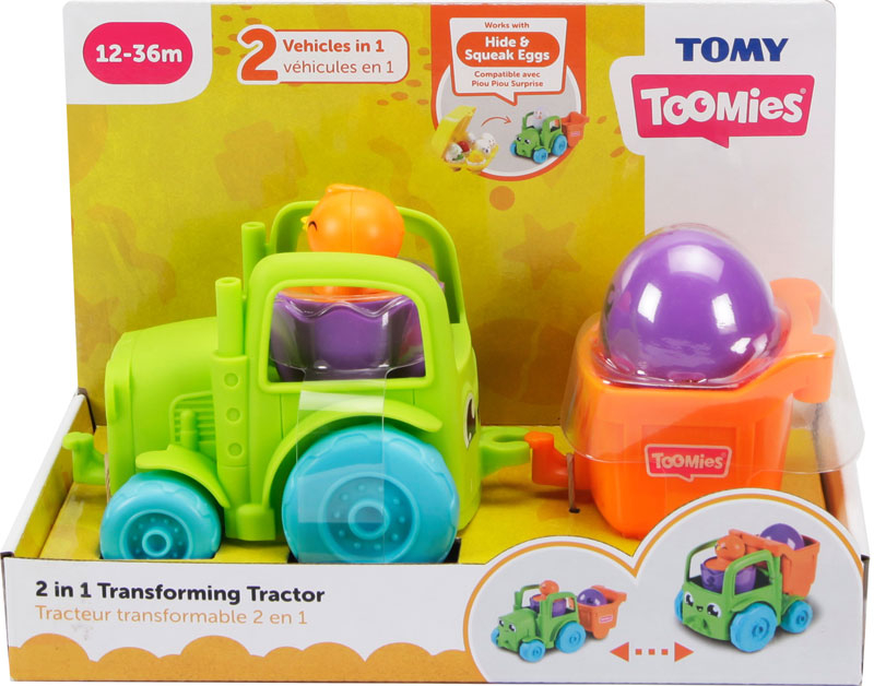 Wholesalers of Toomies 2 In 1 Transforming Tractor toys