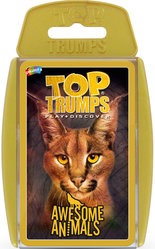 Wholesalers of Top Trumps Awesome Animals toys