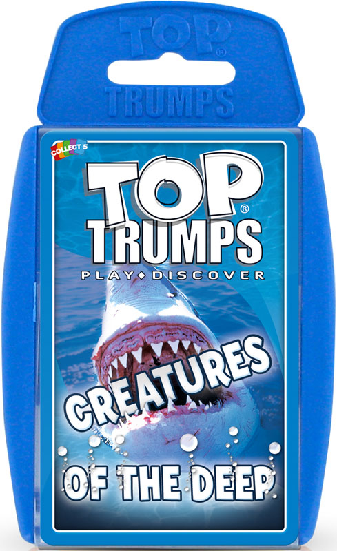Wholesalers of Top Trumps Creatures Of The Deep toys