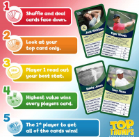 Wholesalers of Top Trumps Golfers toys image 4