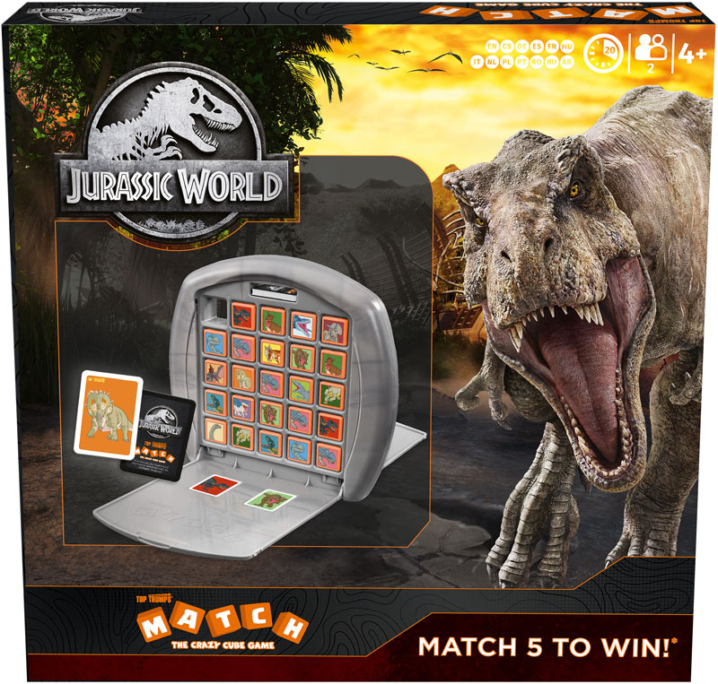 Wholesalers of Top Trumps Match Jurassic World toys
