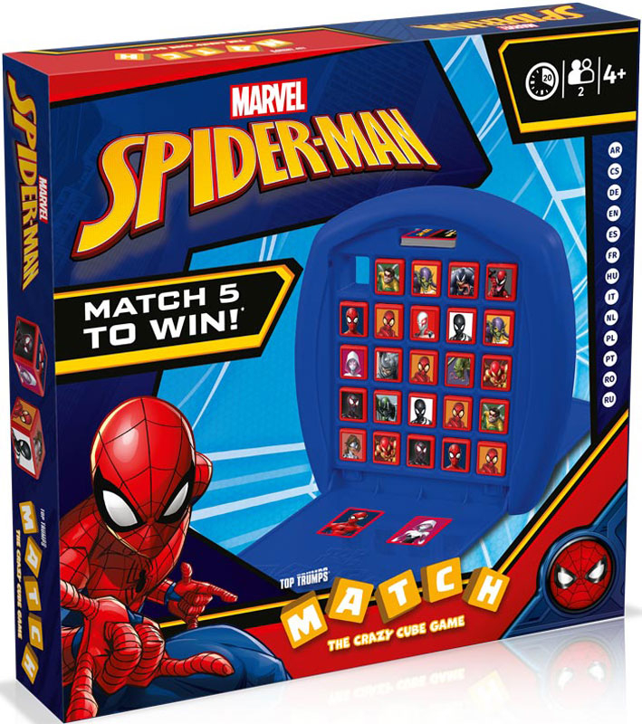 Wholesalers of Top Trumps Match Spider-man toys