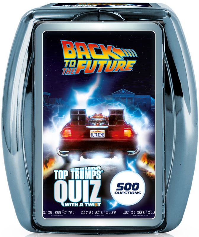 Wholesalers of Top Trumps Quiz Back To The Future toys
