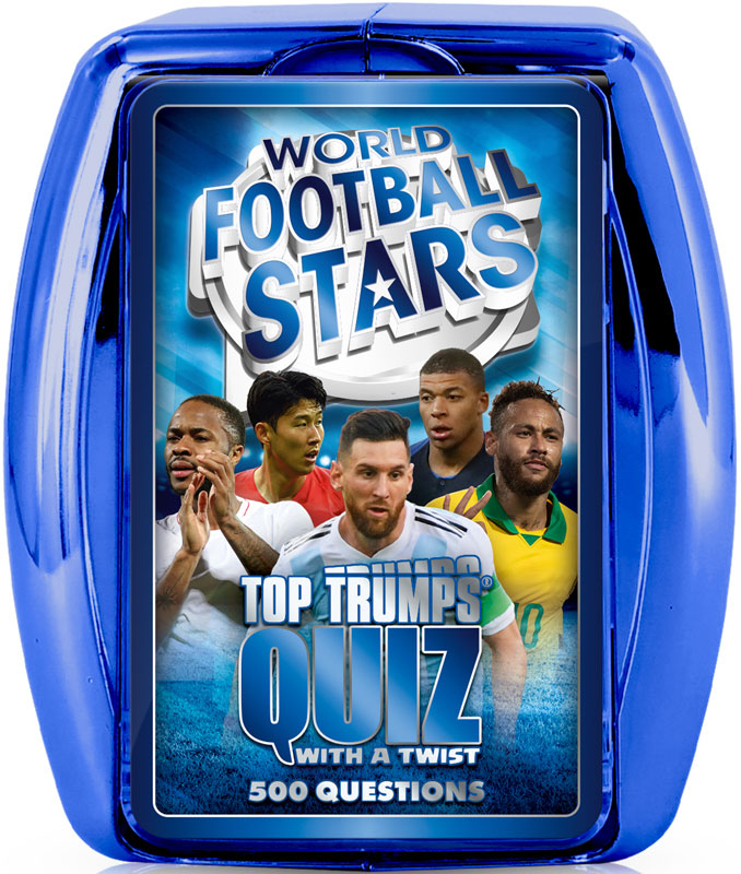 Wholesalers of Top Trumps Quiz World Football Stars Blue toys