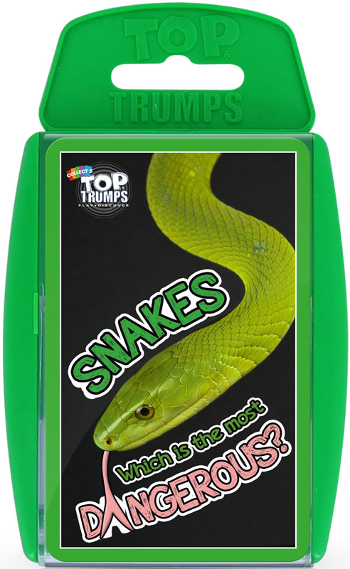Wholesalers of Top Trumps Snakes toys