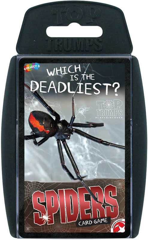 Wholesalers of Top Trumps Spiders toys