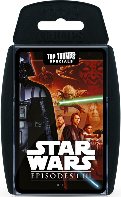 Wholesalers of Top Trumps Star Wars 1-3 toys