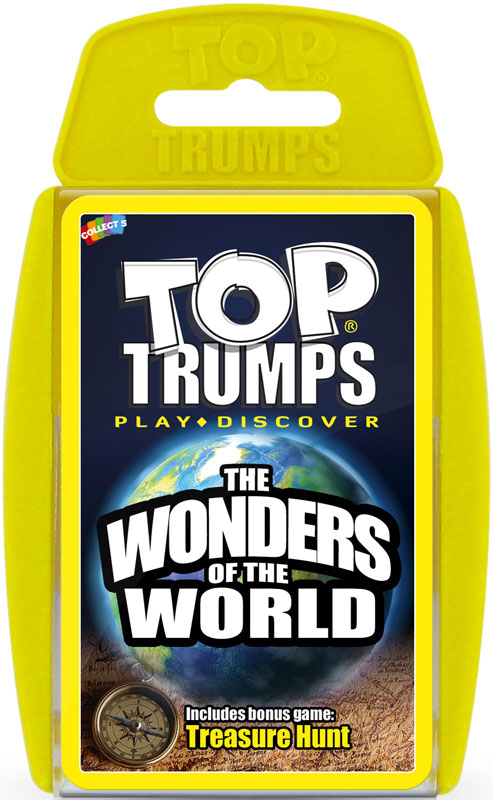 Wholesalers of Top Trumps Wonders Of The World toys