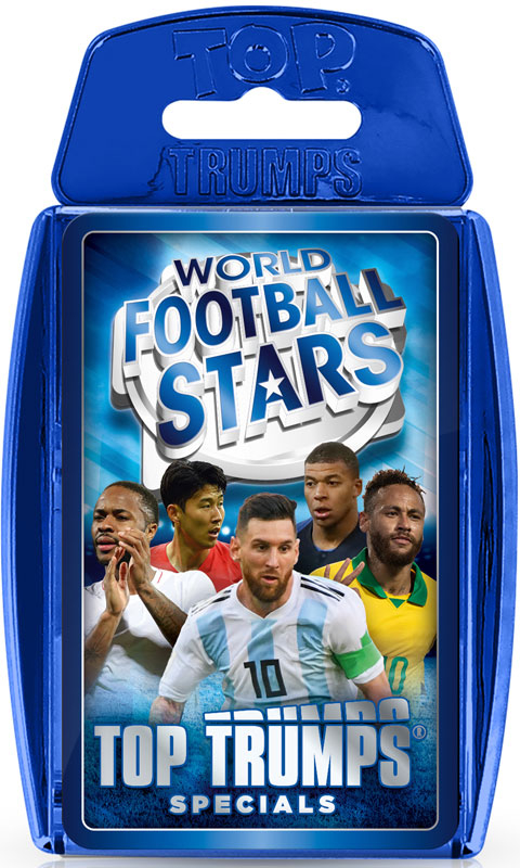 Wholesalers of Top Trumps World Football Stars Blue Top Trumps toys
