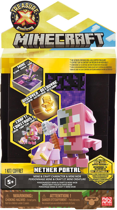 Wholesalers of Treasure X Minecraft Nether Portal Pack toys