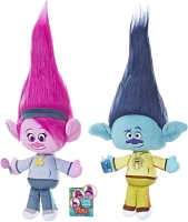 Wholesalers of Trolls Stylin Hair Plush Asst toys image 2