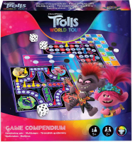 Wholesalers of Trolls World Tour Game Compendium toys image
