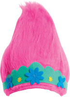 Wholesalers of Trolls World Tour Trollific Wig - Poppy With Crown toys image 2