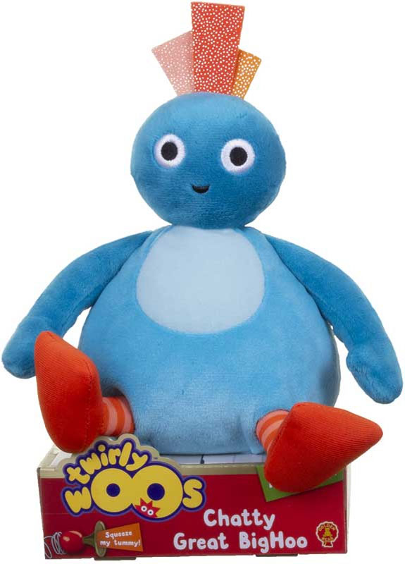Twirlywoos Chatty Great BigHoo Soft Toy 