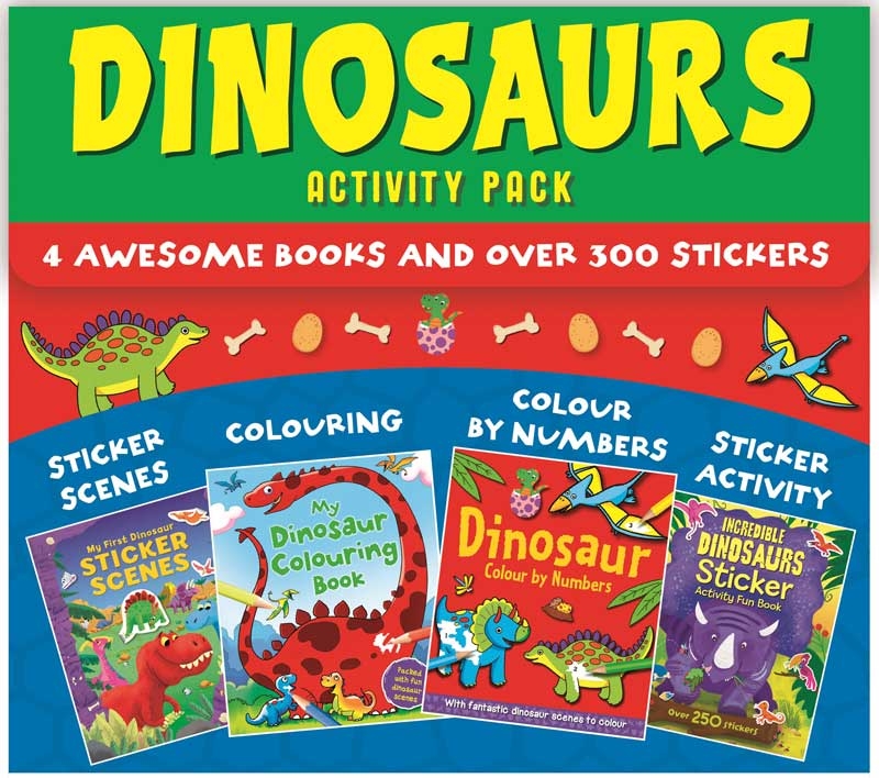 Wholesalers of Ultimate Activity Wallet Fsc-dinosaurs Activity Pack toys