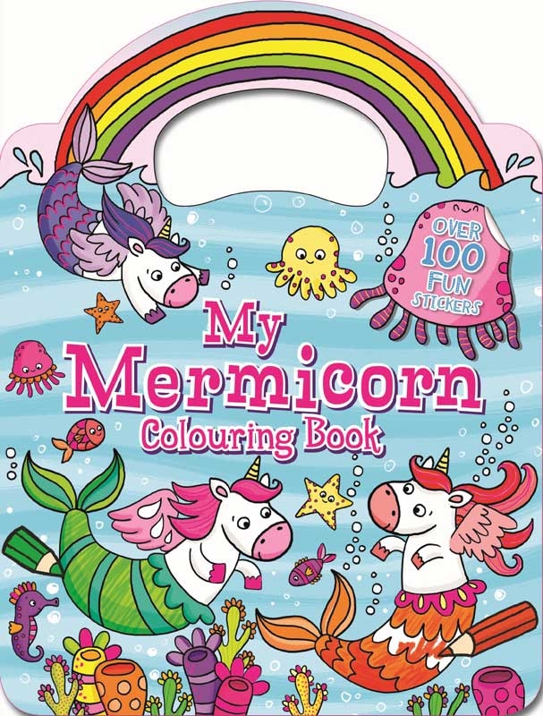 Wholesalers of Ultimate Shaped Colouring-my Mermicorn Colouring Book toys