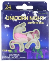Wholesalers of Unicorns Glow In The Dark 5-6.5cm toys image 2