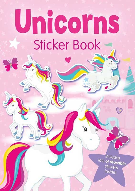 Wholesalers of Unicorns Sticker Book toys