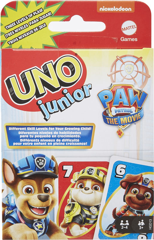 Wholesalers of Uno Junior Paw Patrol The Movie toys