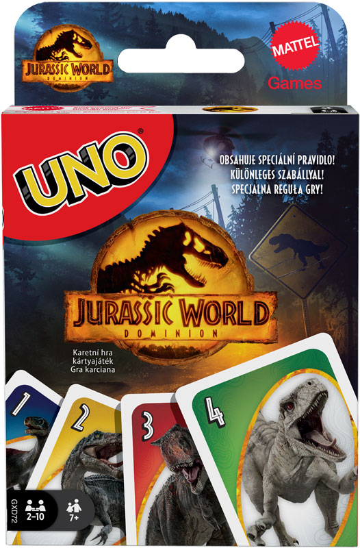 Wholesalers of Uno Jurassic World Dominion toys
