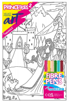 Wholesalers of Velvet Poster Art Princesses - Castles Assorted toys image