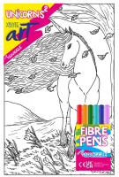 Wholesalers of Velvet Poster Art Unicorns 2 toys image