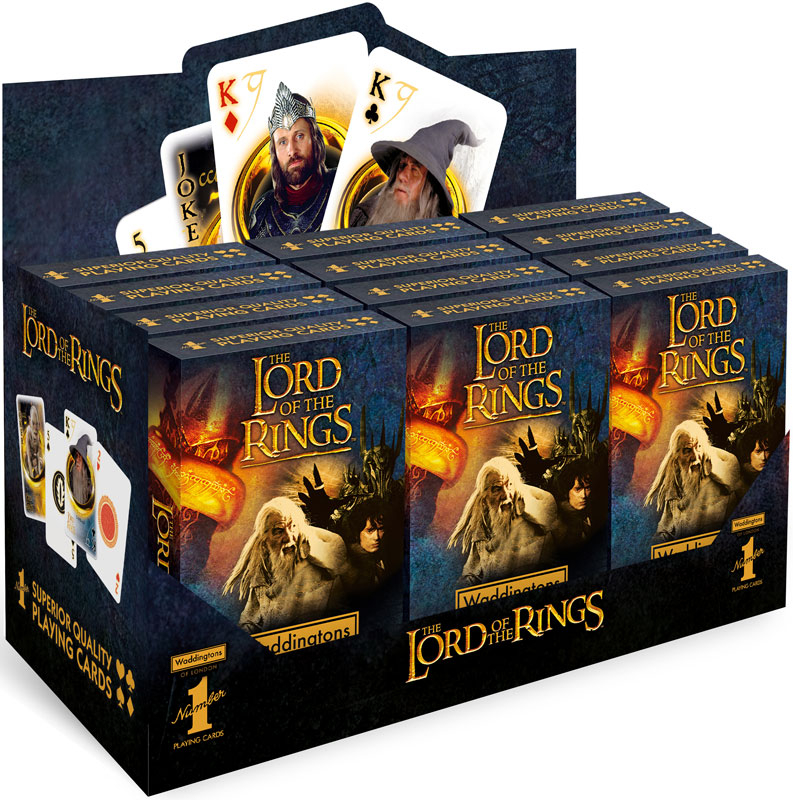 Wholesalers of Waddingtons Cards Lord Of The Rings toys