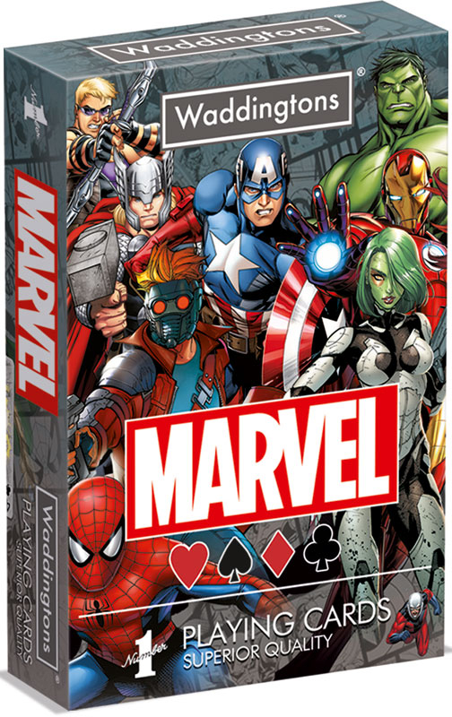 Wholesalers of Waddingtons Cards Marvel Universe toys