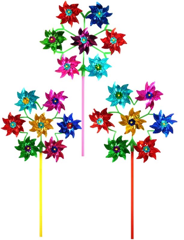 Wholesalers of Windmill Holo 19.5cm With 7 Heads Circle toys