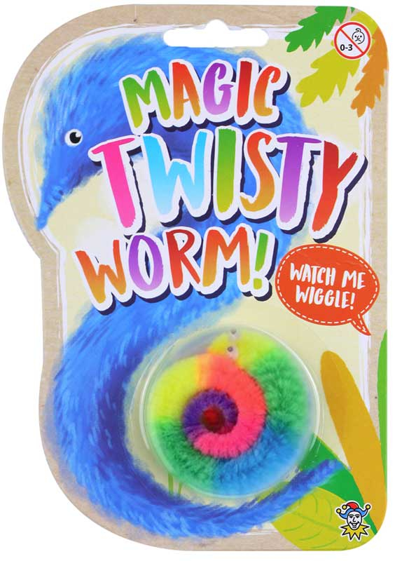 Wholesalers of Worm Twisty 20 Cm Rainbow Cols toys