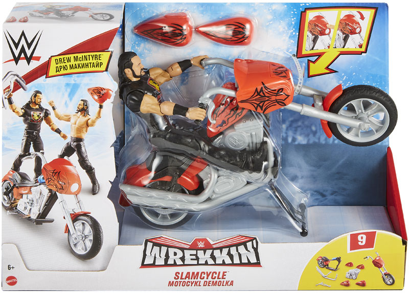 Wholesalers of Wwe Wrekkin Feature Motorbike toys
