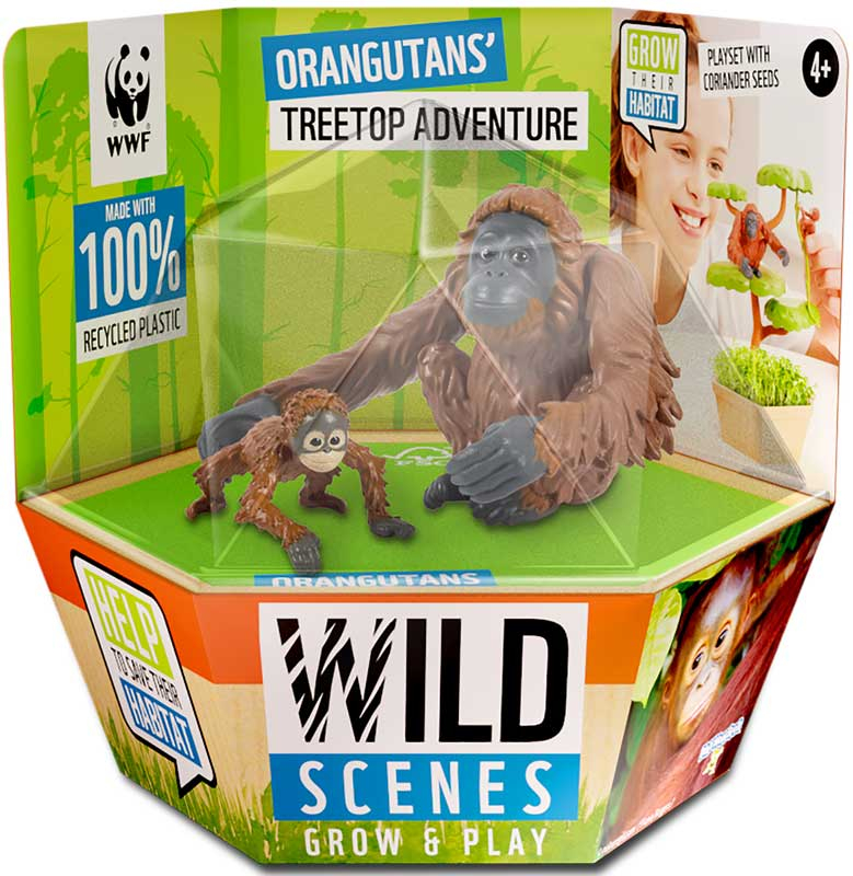 Wholesalers of Wwf Wild Scenes - Orangutans Treetop Adventure toys